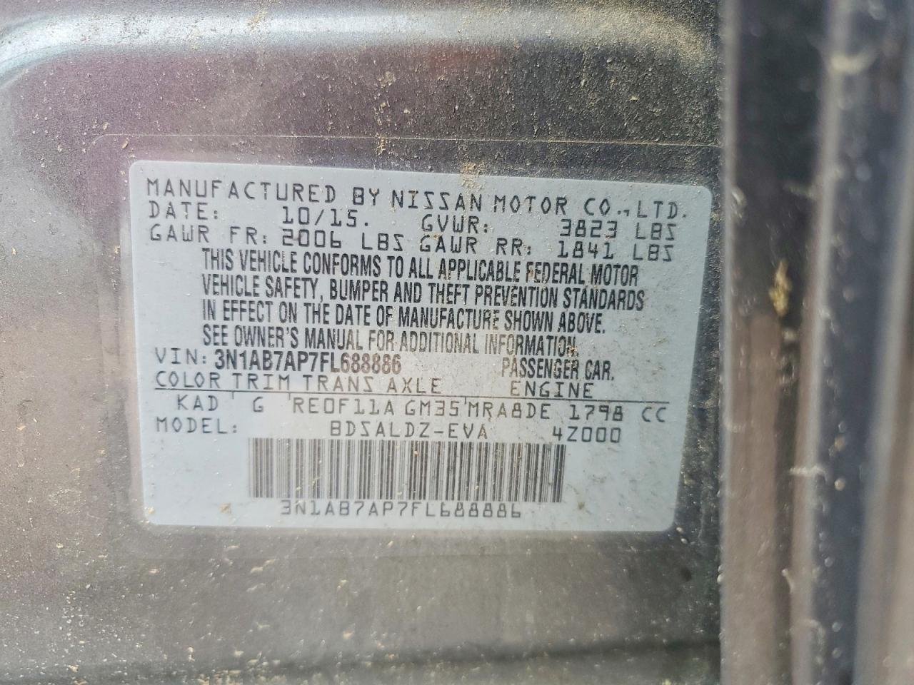 Nissan Sentra Sv