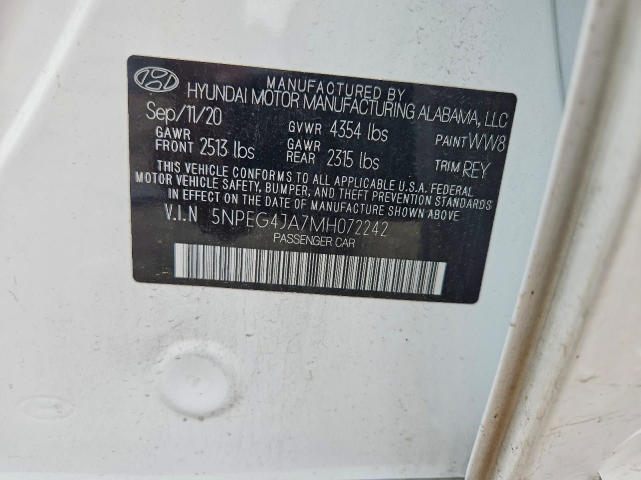 Hyundai SONATA Se