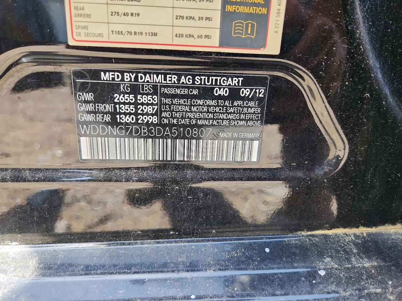 Mercedes-Benz S-Class 550