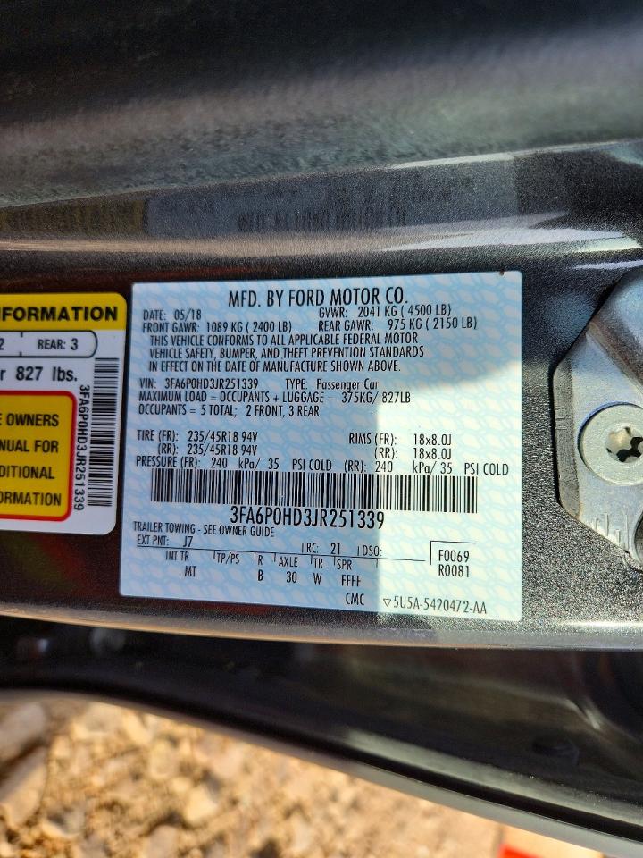 Ford Fusion Se