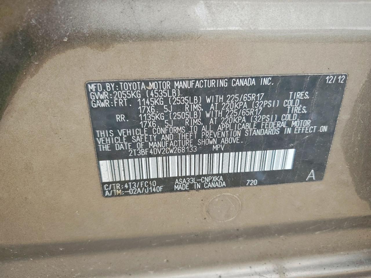 Toyota RAV4 Base