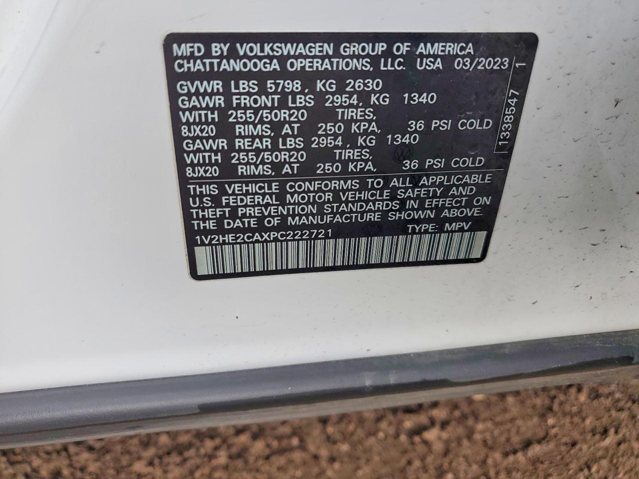 Volkswagen Atlas Se