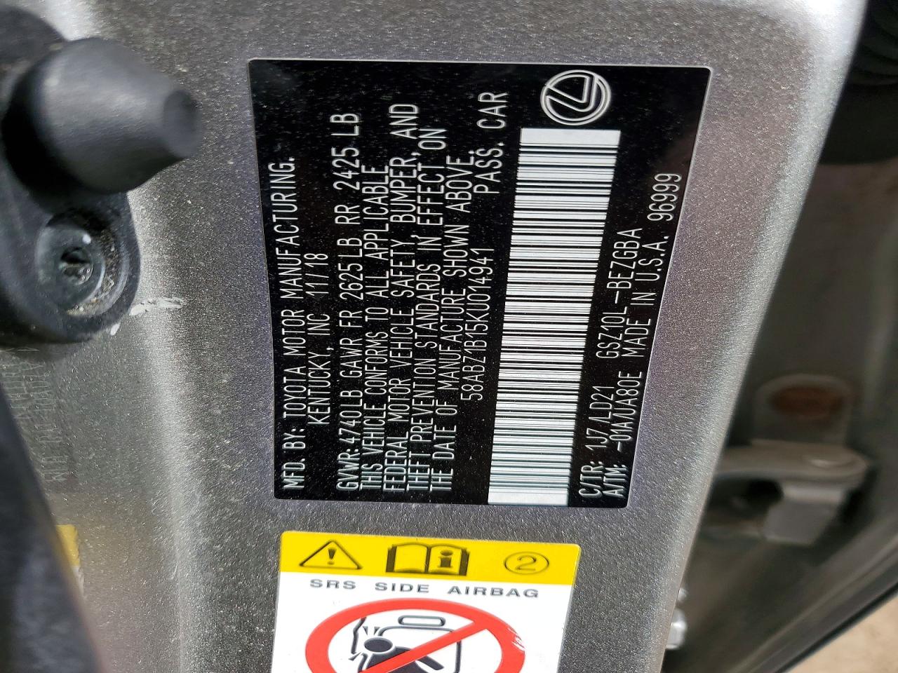 Lexus Es 350