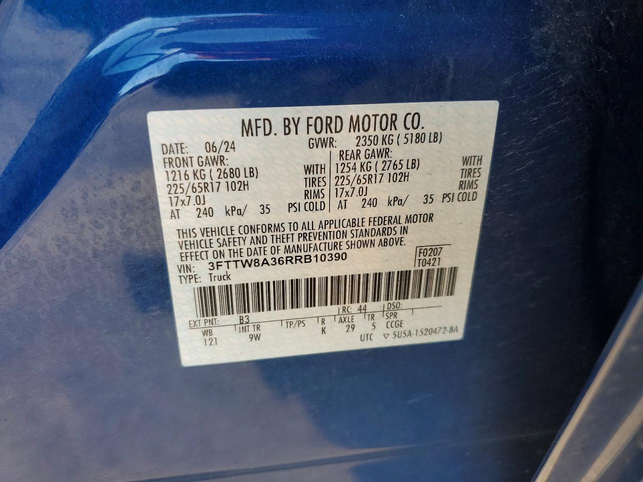Ford Maverick Xl