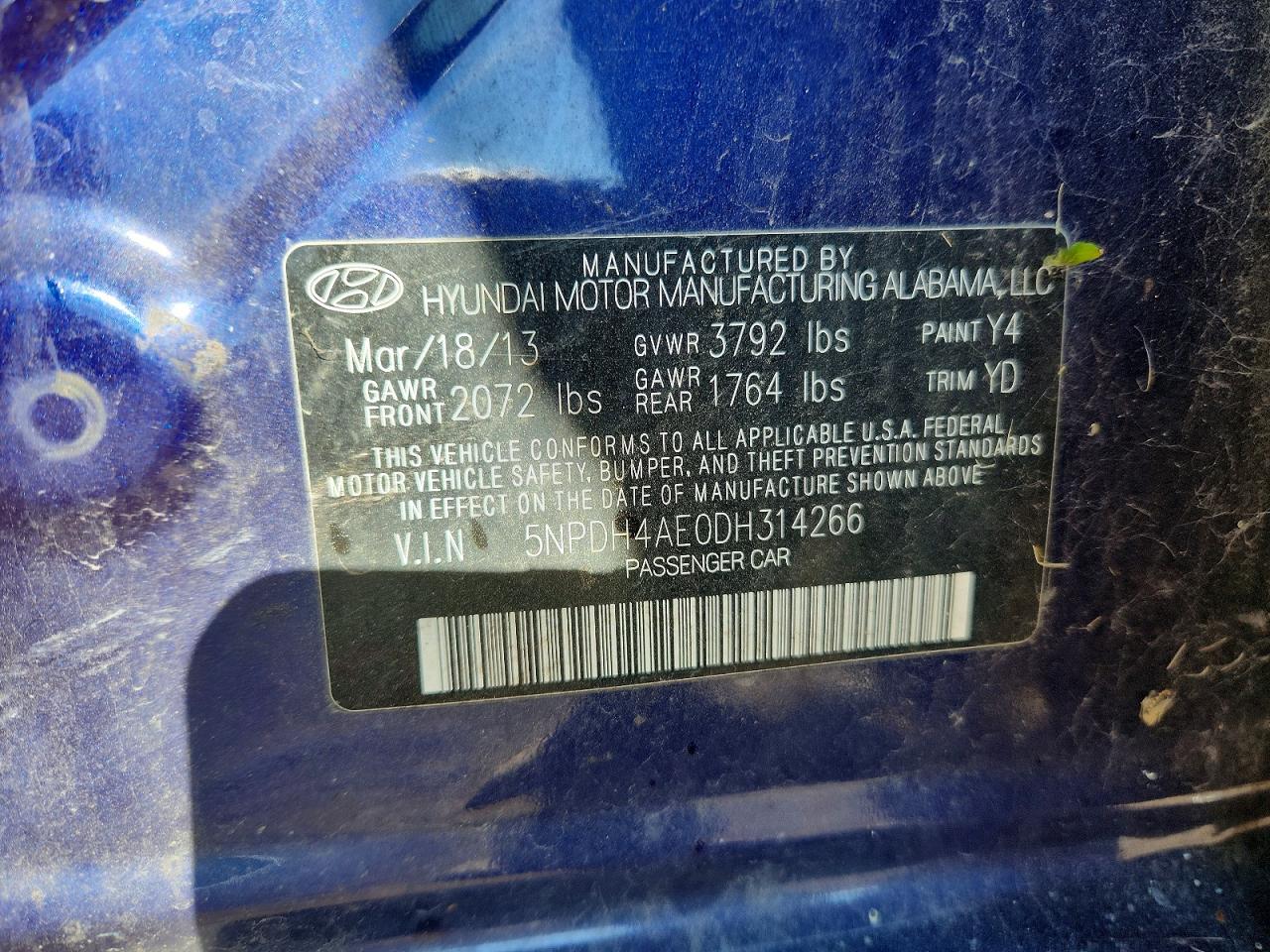 Hyundai ELANTRA Gls
