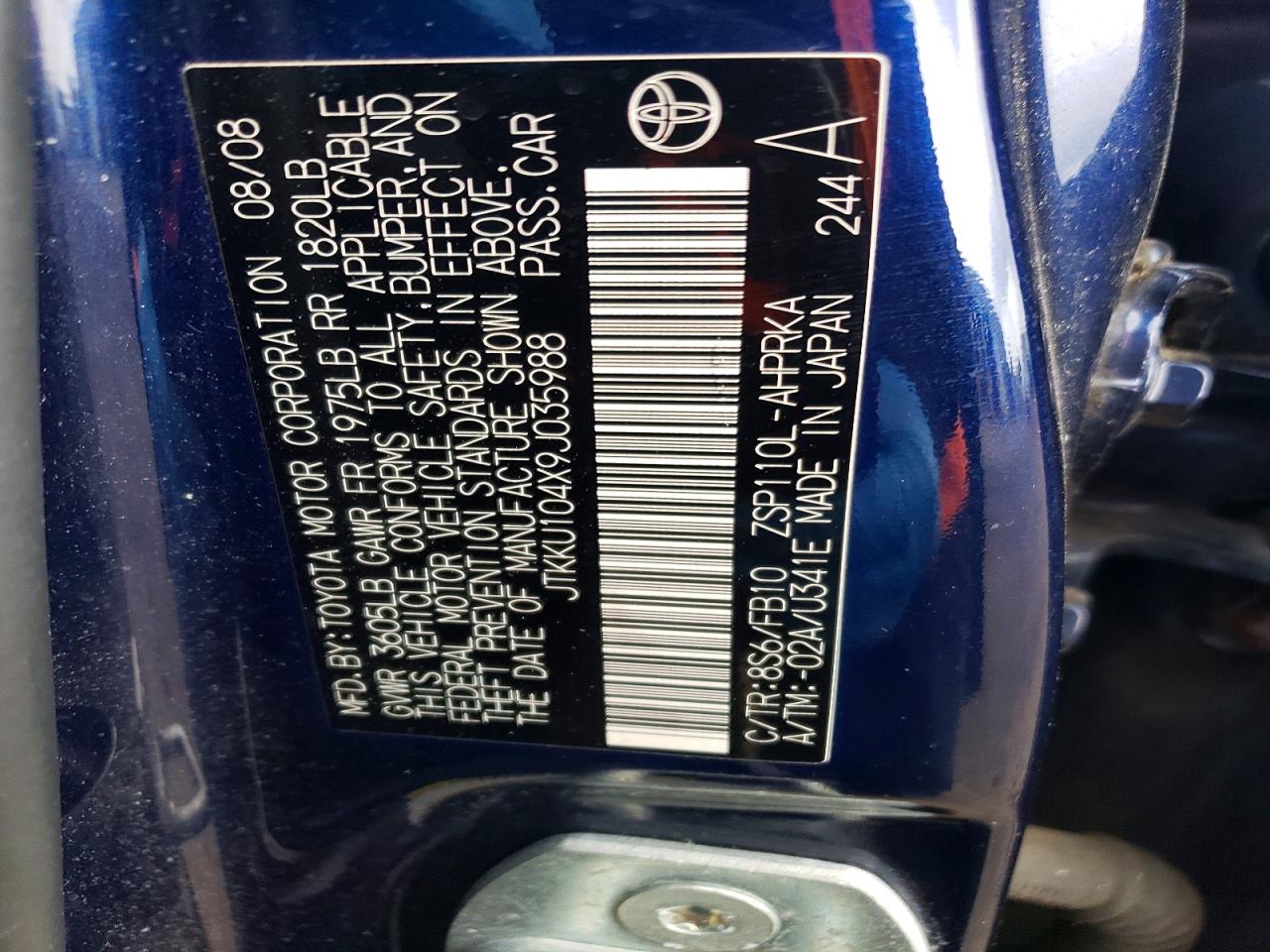 Scion xD Base