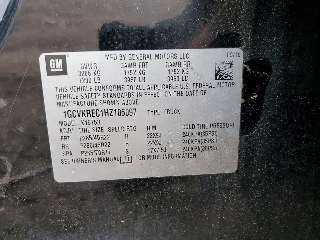 Chevrolet Silverado K1500 Lt