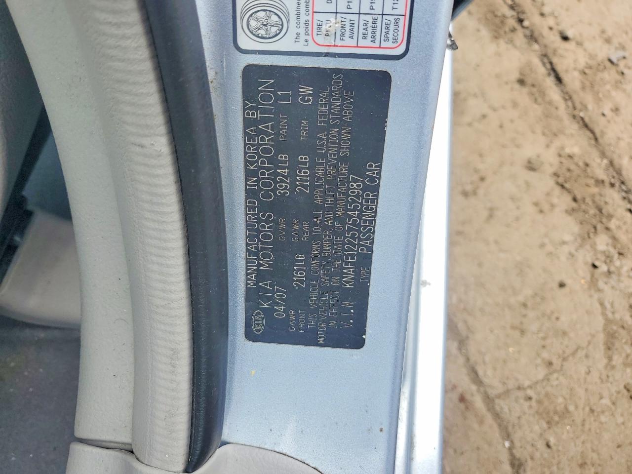 Kia Spectra Lx