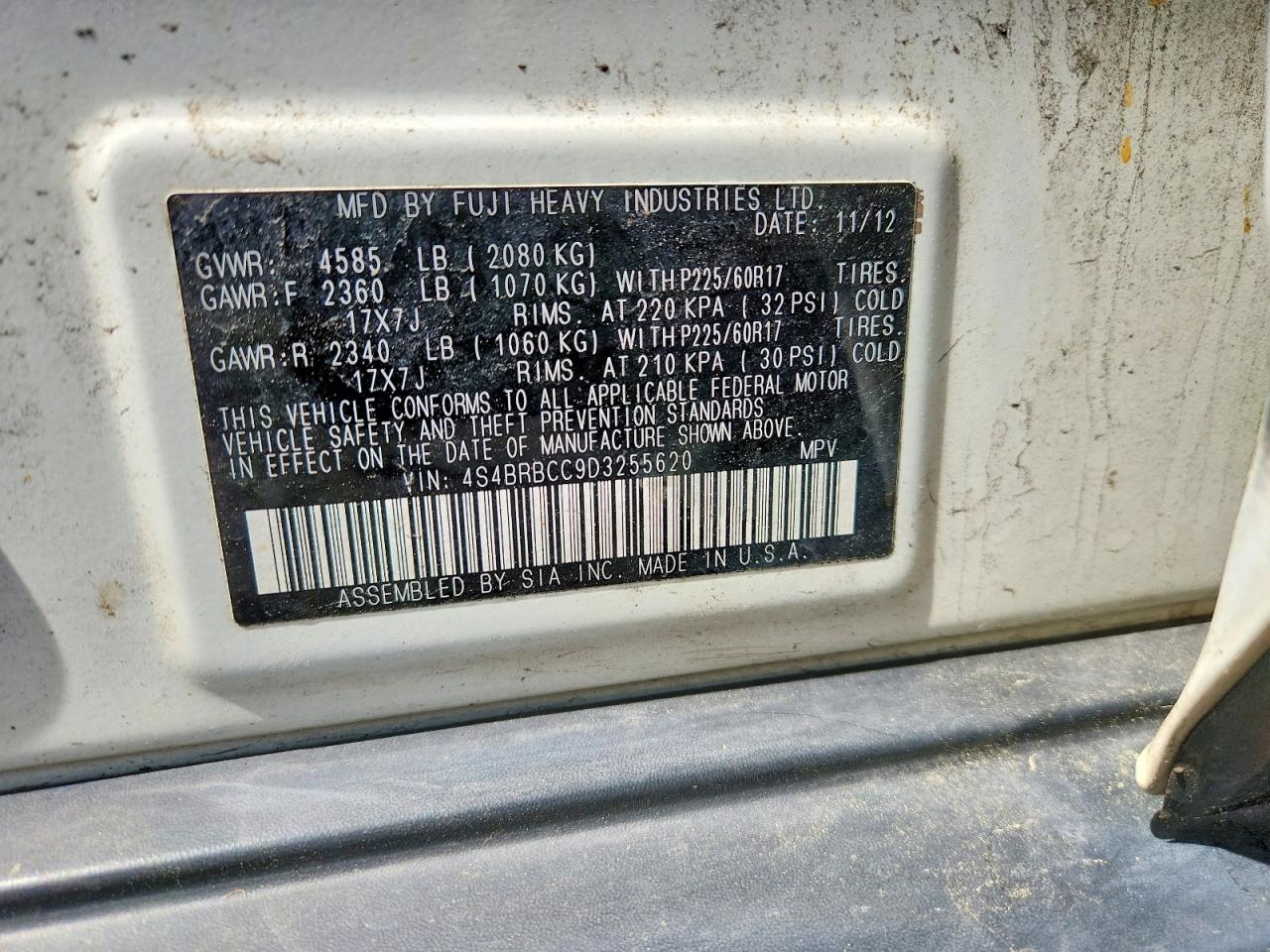 Subaru Outback 2.5i Premium