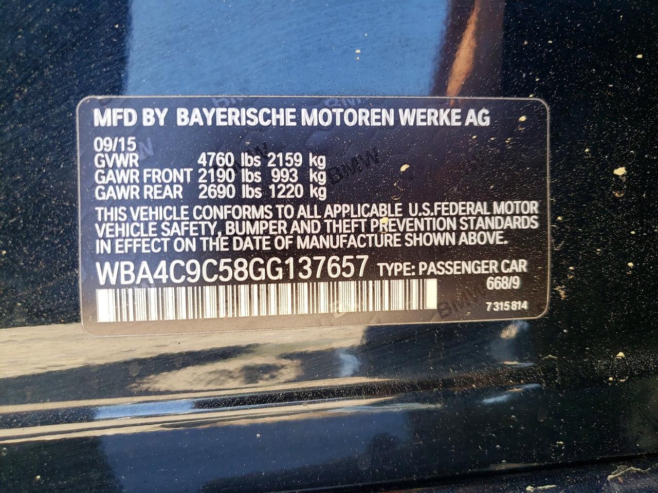 BMW 4 Series Xi Gran Coupe Sulev