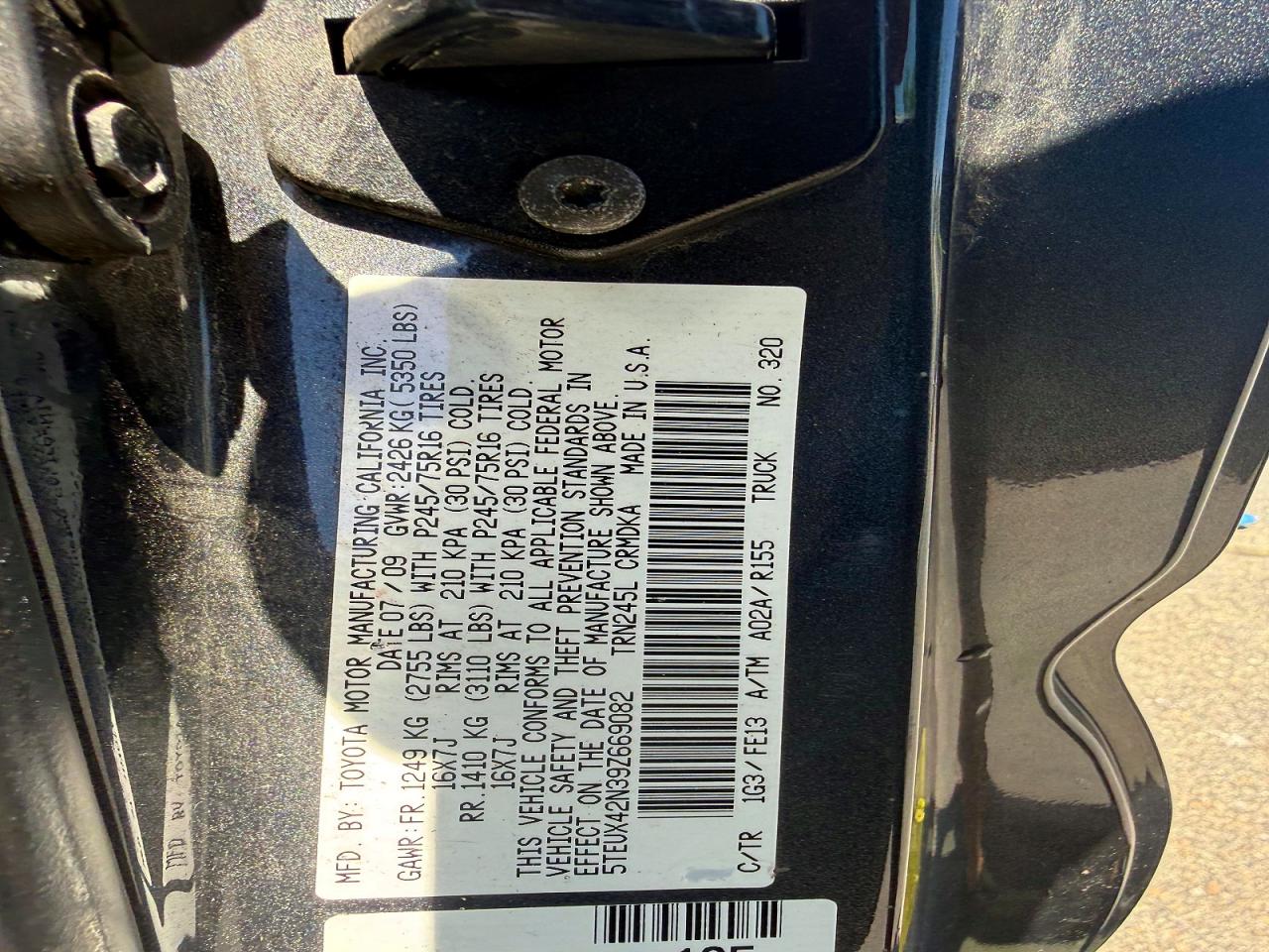 Toyota Tacoma Access Cab