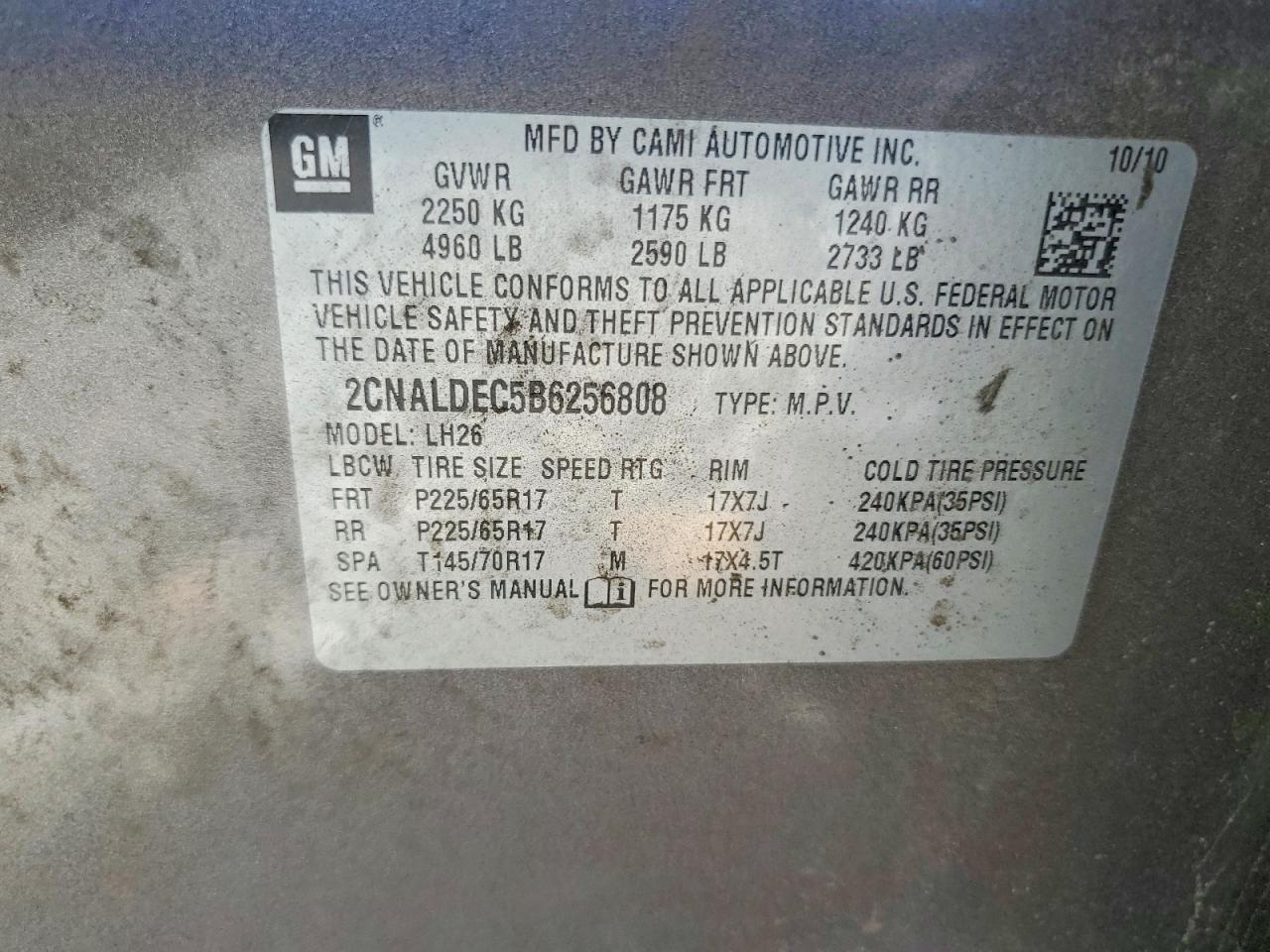 Chevrolet Equinox Lt
