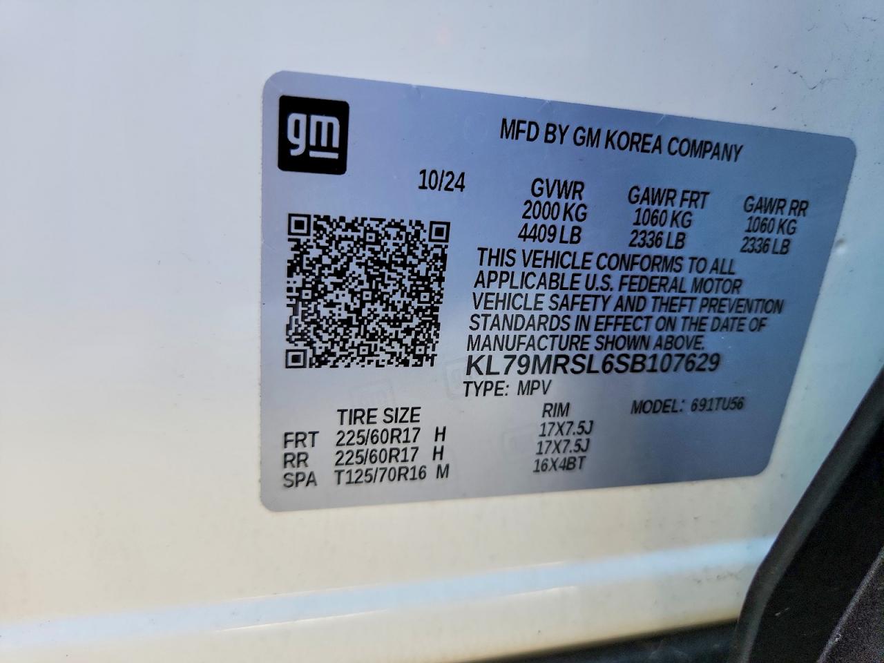 Chevrolet Trailblaze Lt