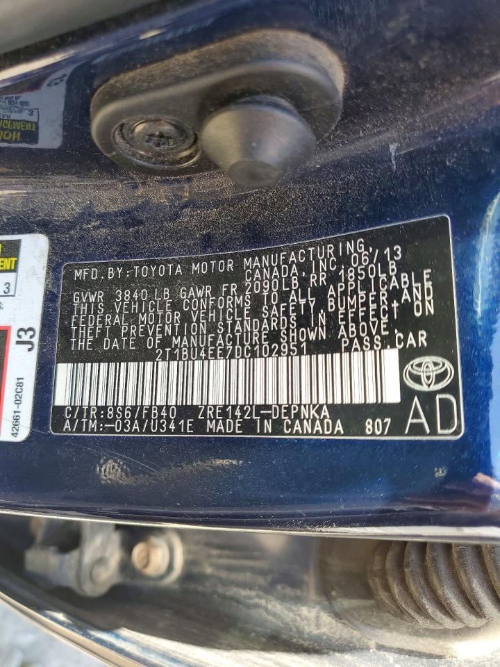 Toyota Corolla Le