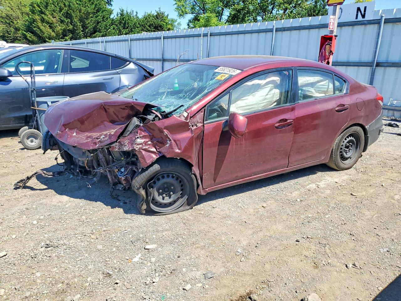 Salvage Honda Civic Image