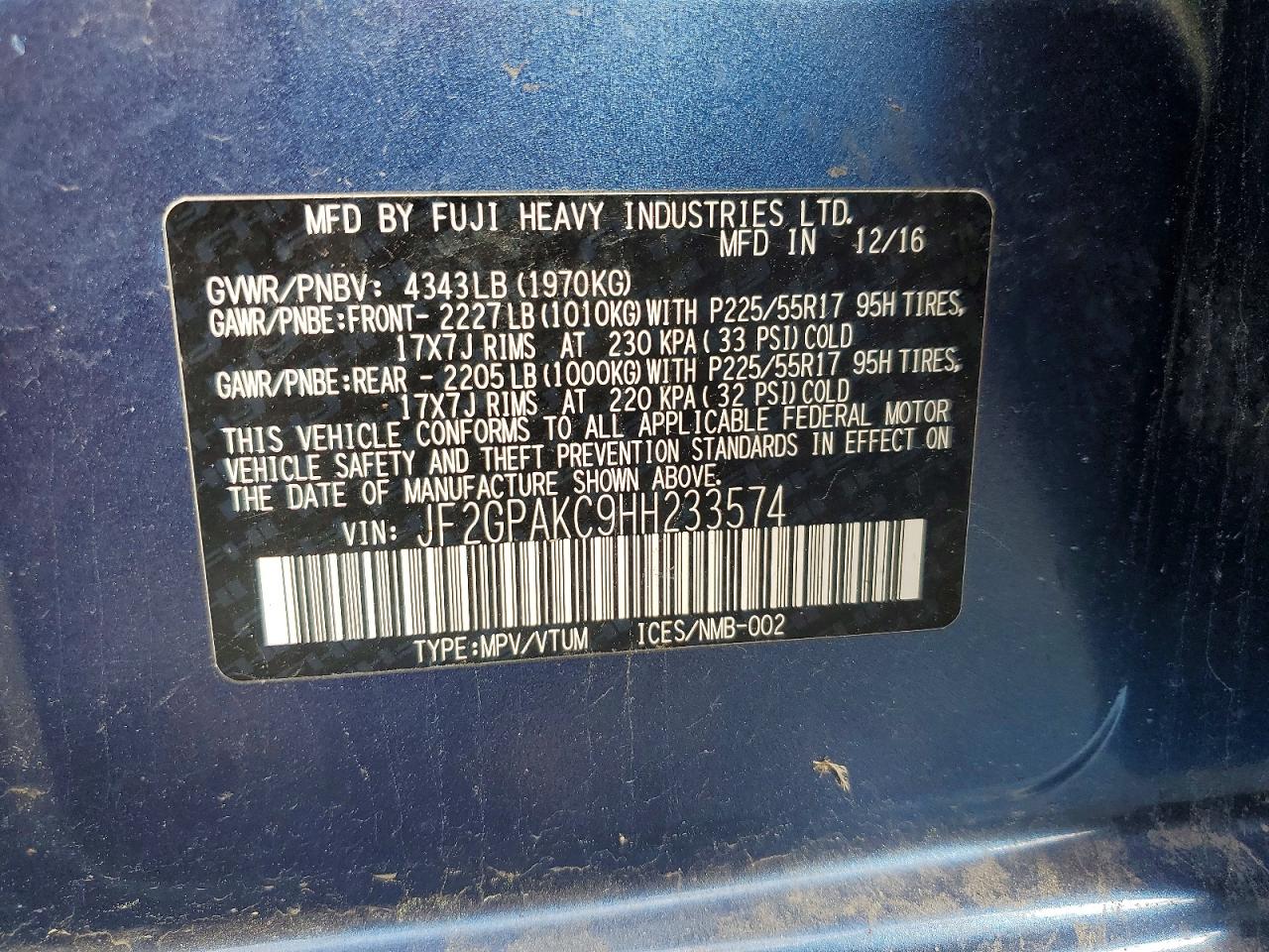 Subaru Crosstrek Limited