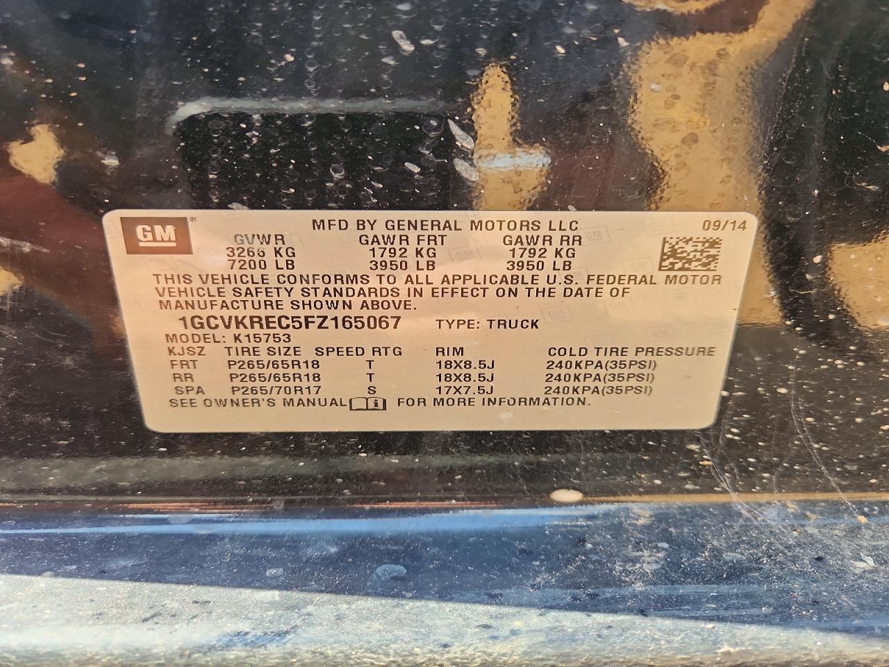 Chevrolet Silverado K1500 Lt