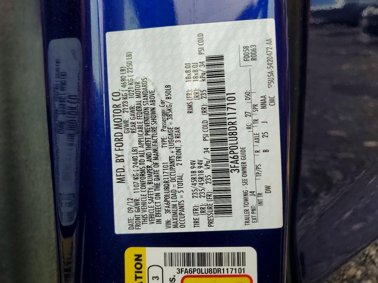 Ford Fusion Se Hybrid