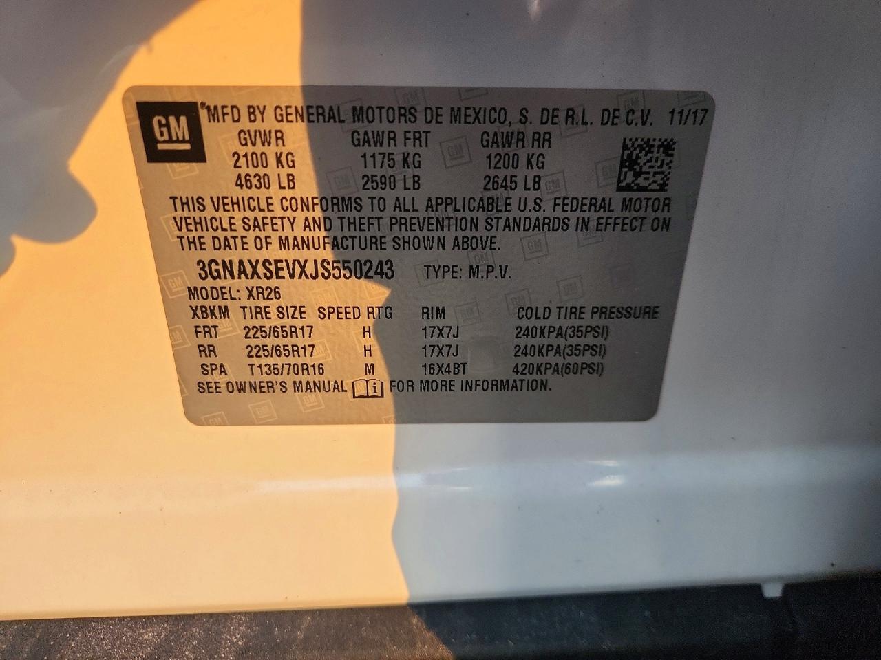 Chevrolet Equinox Lt
