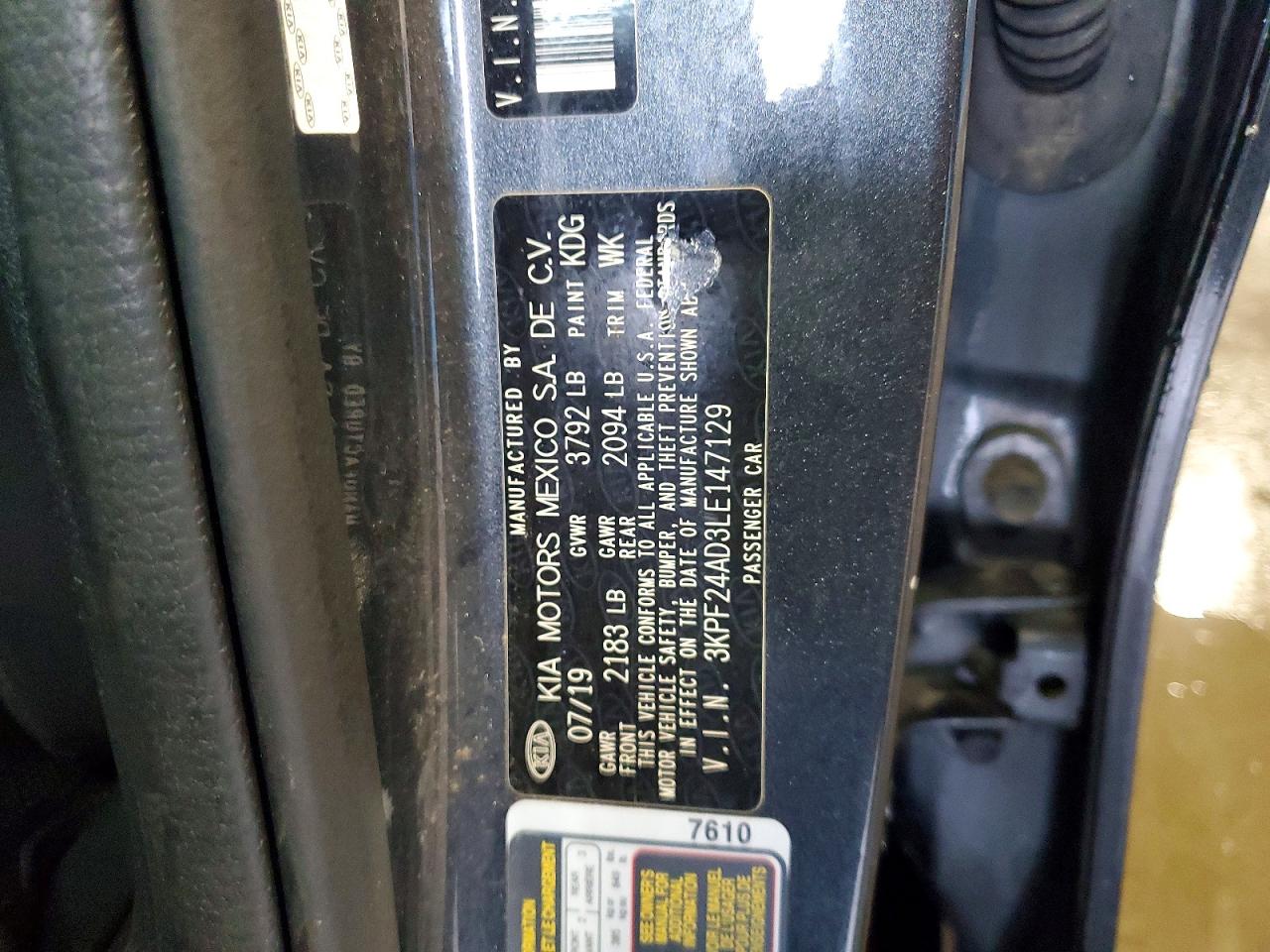 Kia Forte Lxs
