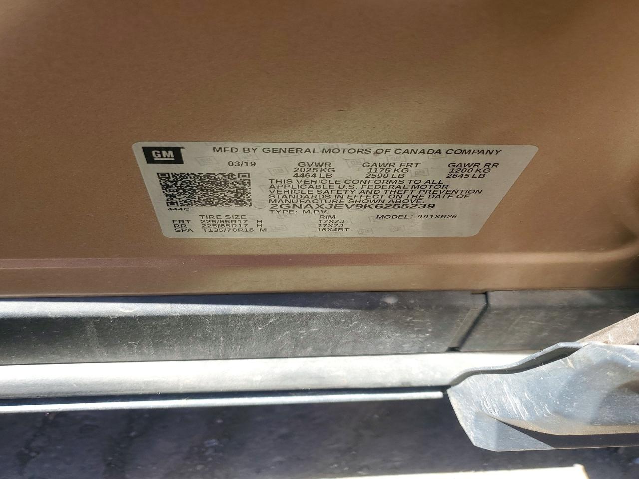 Chevrolet Equinox Lt