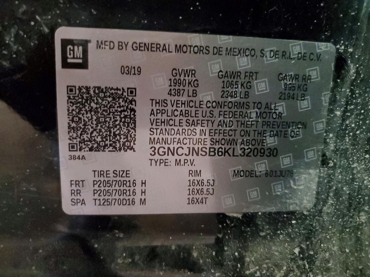 Chevrolet Trax Ls
