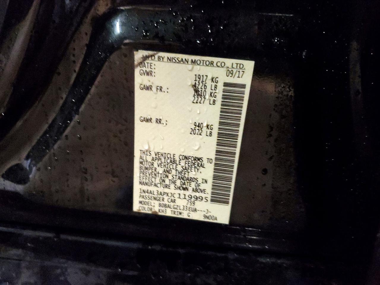 Nissan Altima 2.5 S
