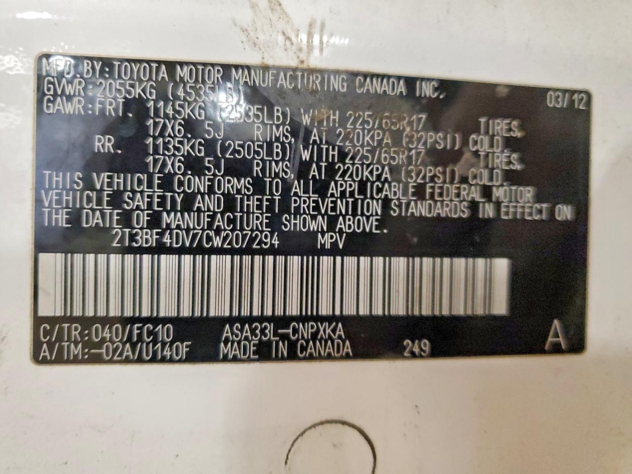 Toyota RAV4 Base