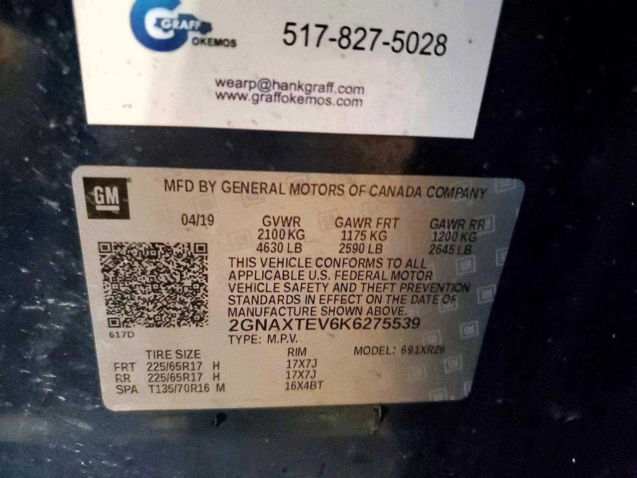 Chevrolet Equinox Lt