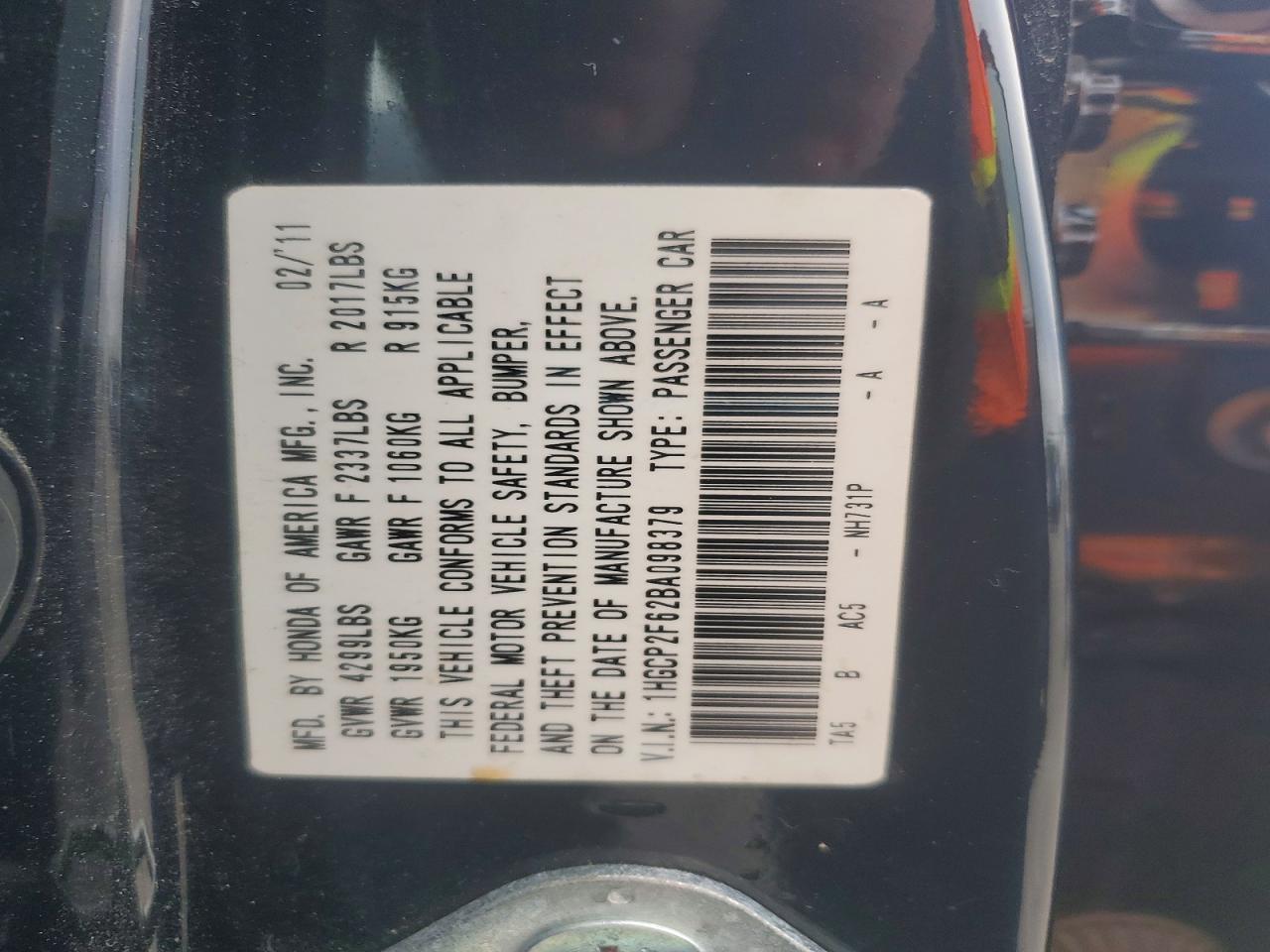 Honda Accord Se