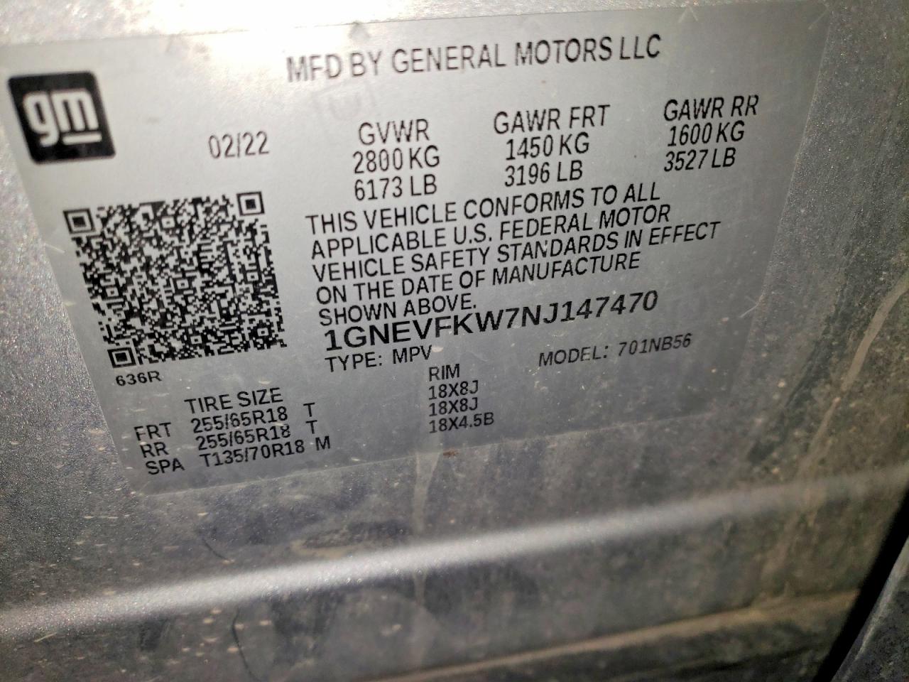 Chevrolet Traverse Ls
