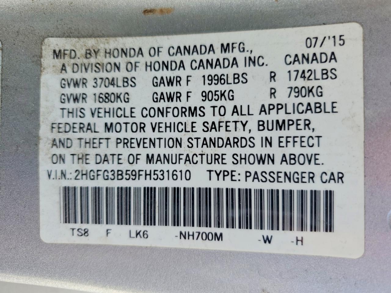 Honda Civic Lx