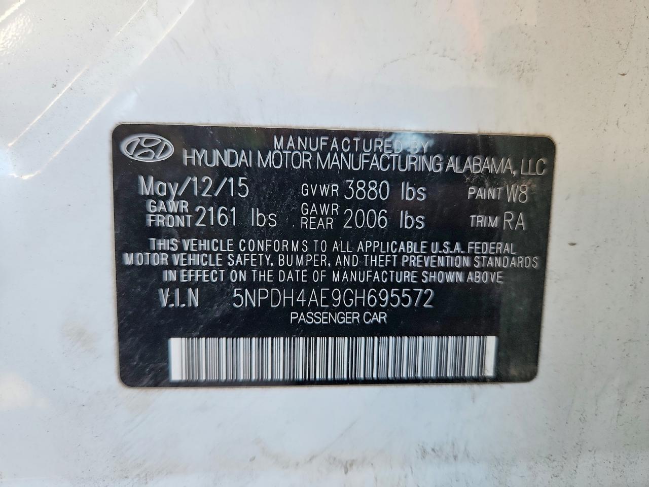 Hyundai ELANTRA Se