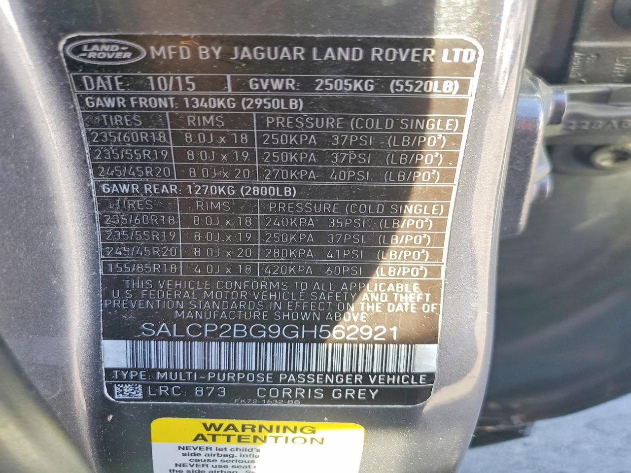 Land Rover Discovery Se