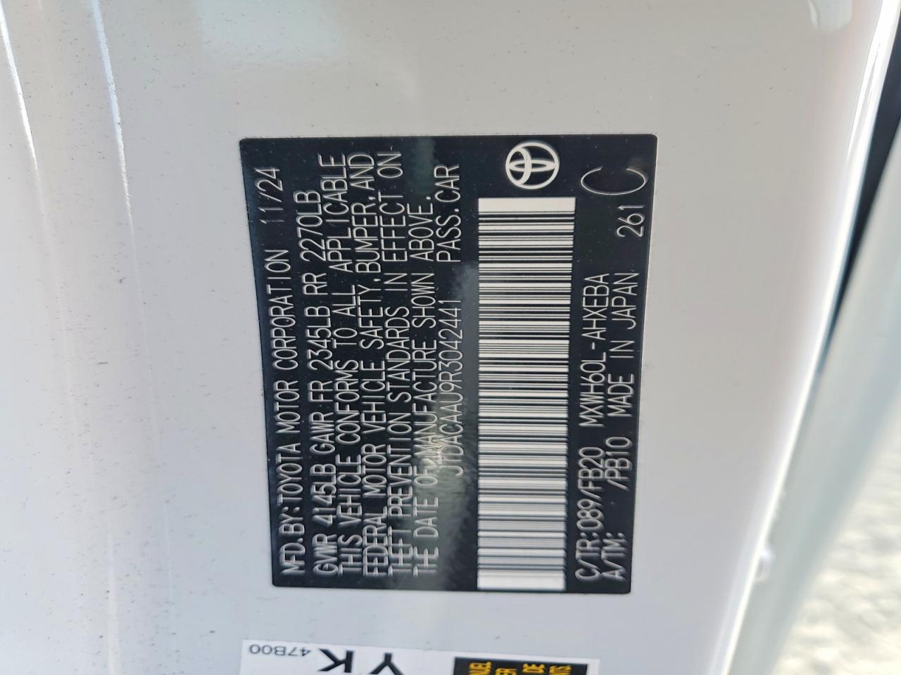 Toyota Prius Le