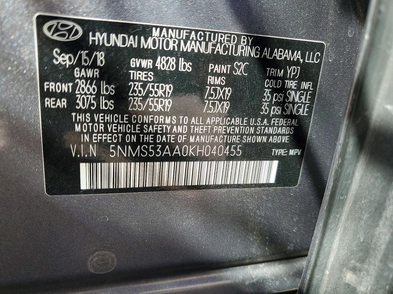 Hyundai SANTA FE Limited 2.0t
