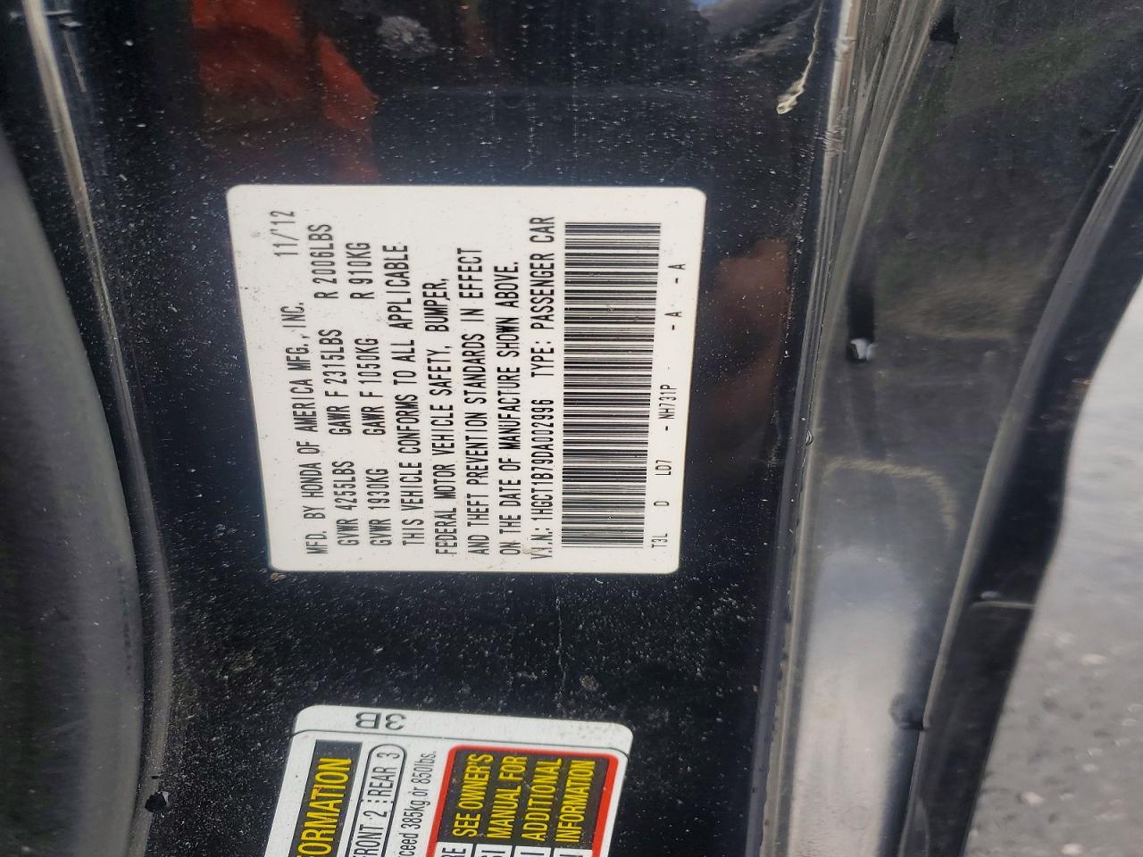 Honda Accord Ex