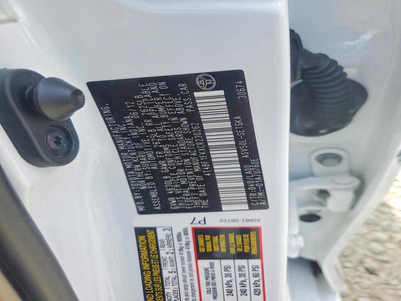 Toyota Camry Xle