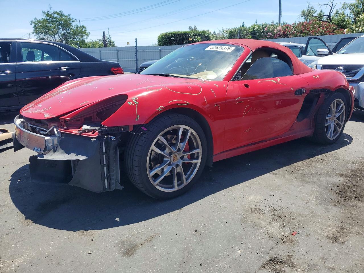 Salvage Porsche Boxster Image