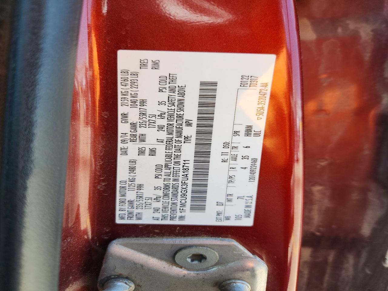 Ford Escape Se