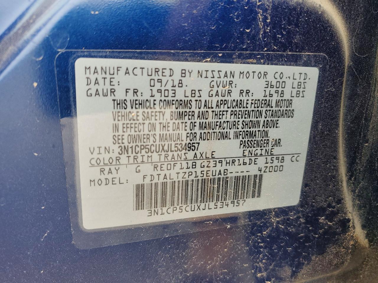 Nissan Kicks Sr