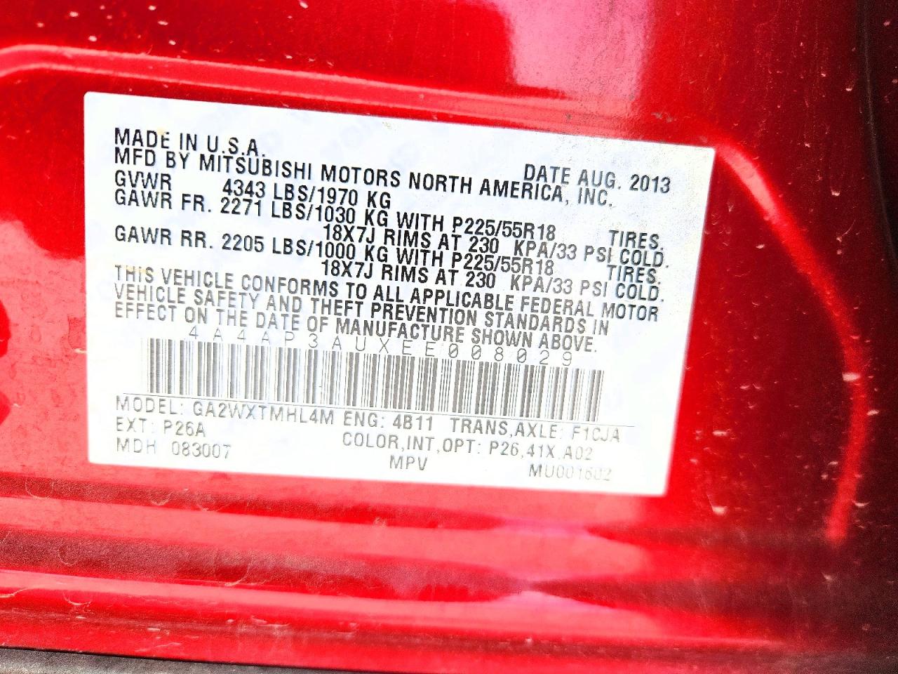 Mitsubishi Outlander Es