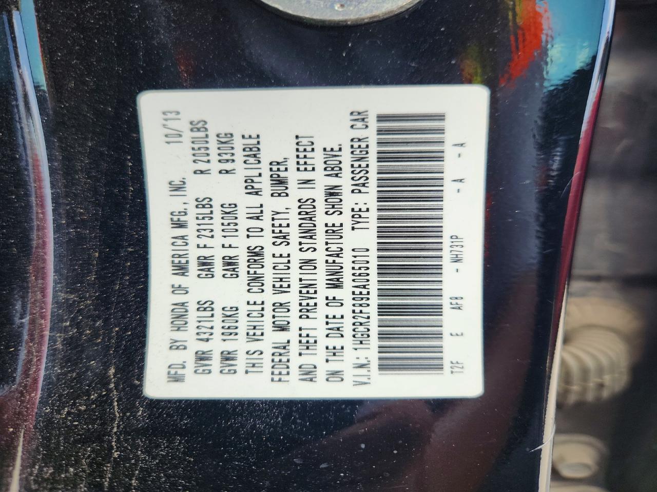 Honda Accord Exl