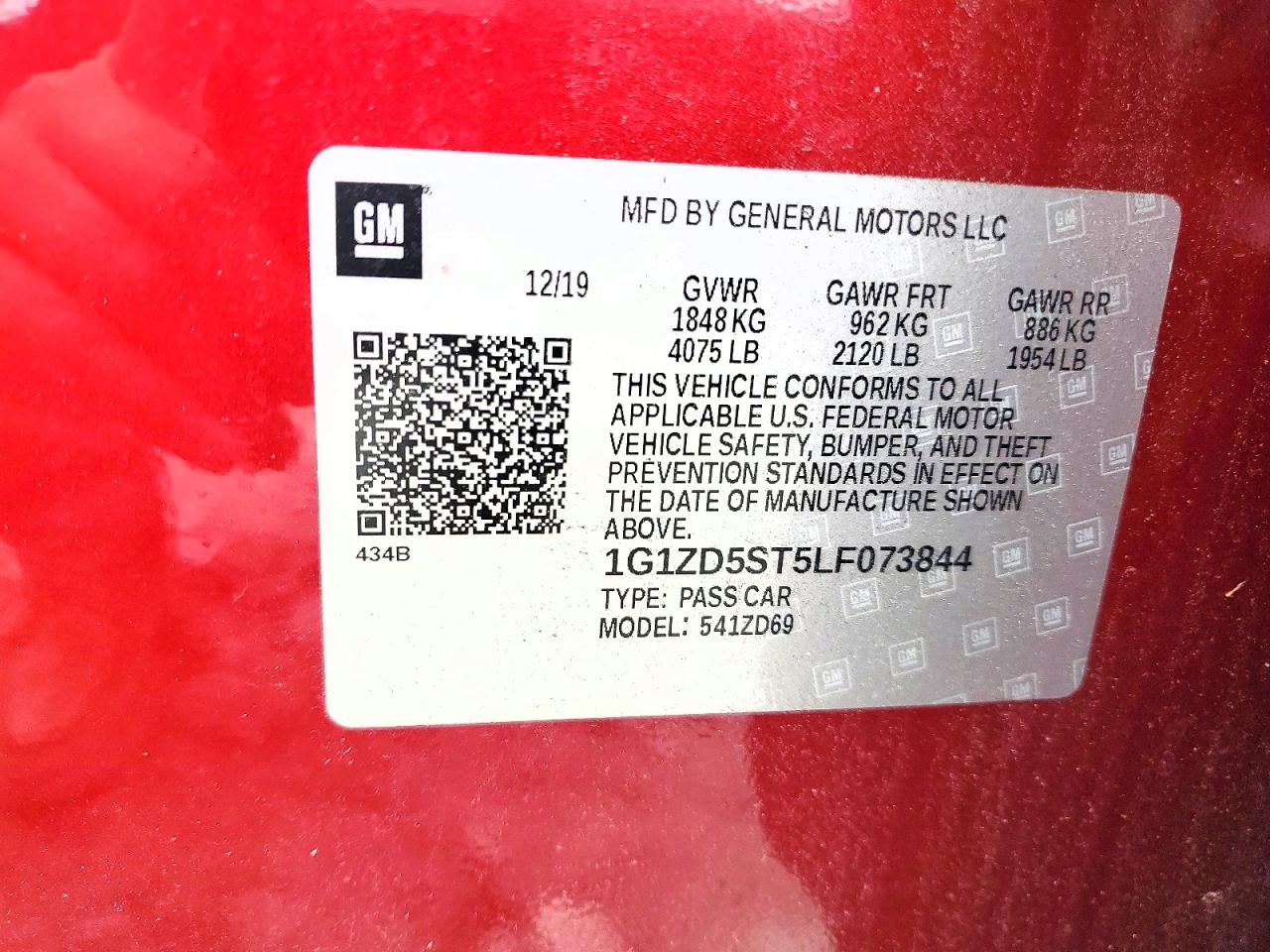 Chevrolet Malibu Lt