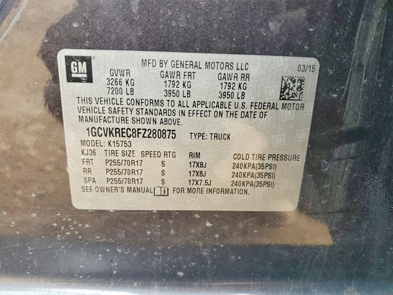 Chevrolet Silverado K1500 Lt