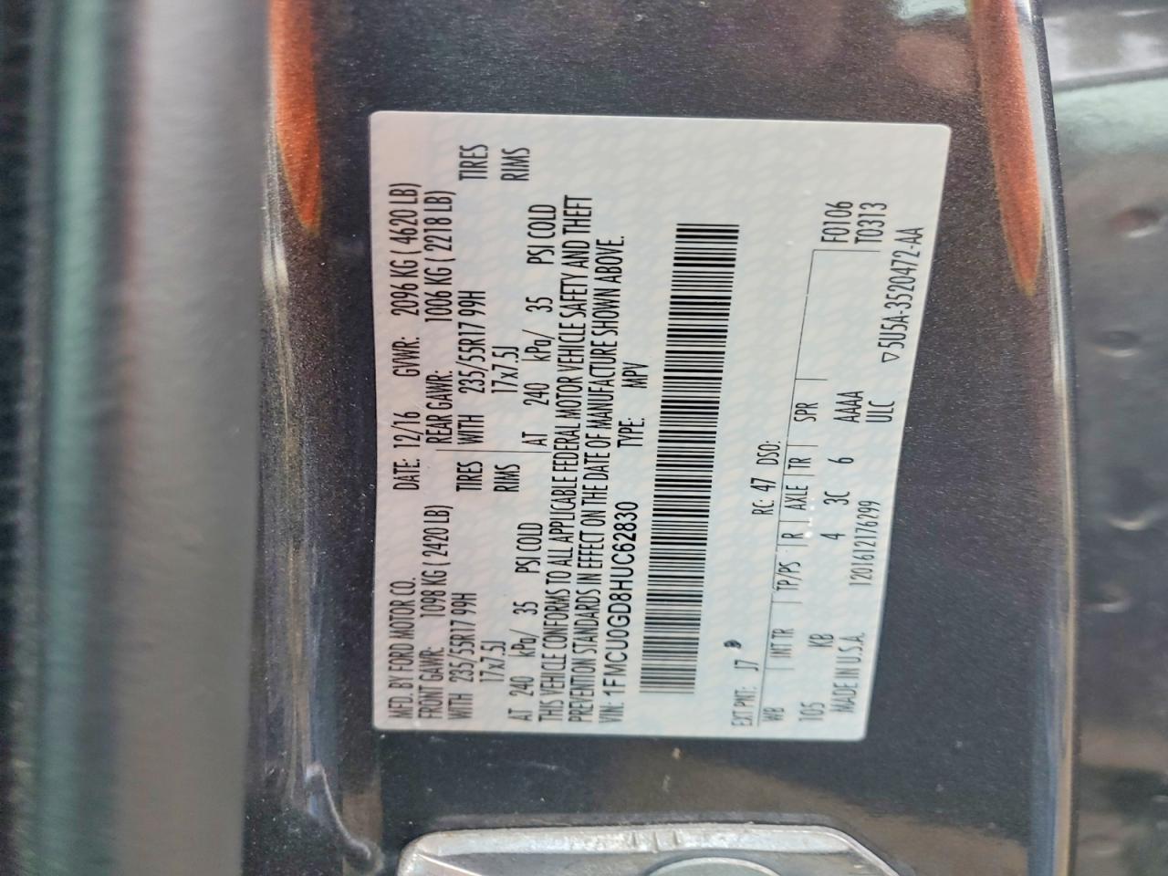 Ford Escape Se