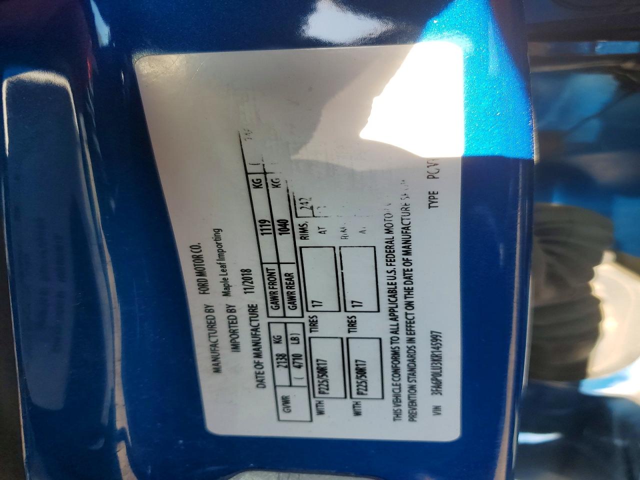 Ford Fusion Se