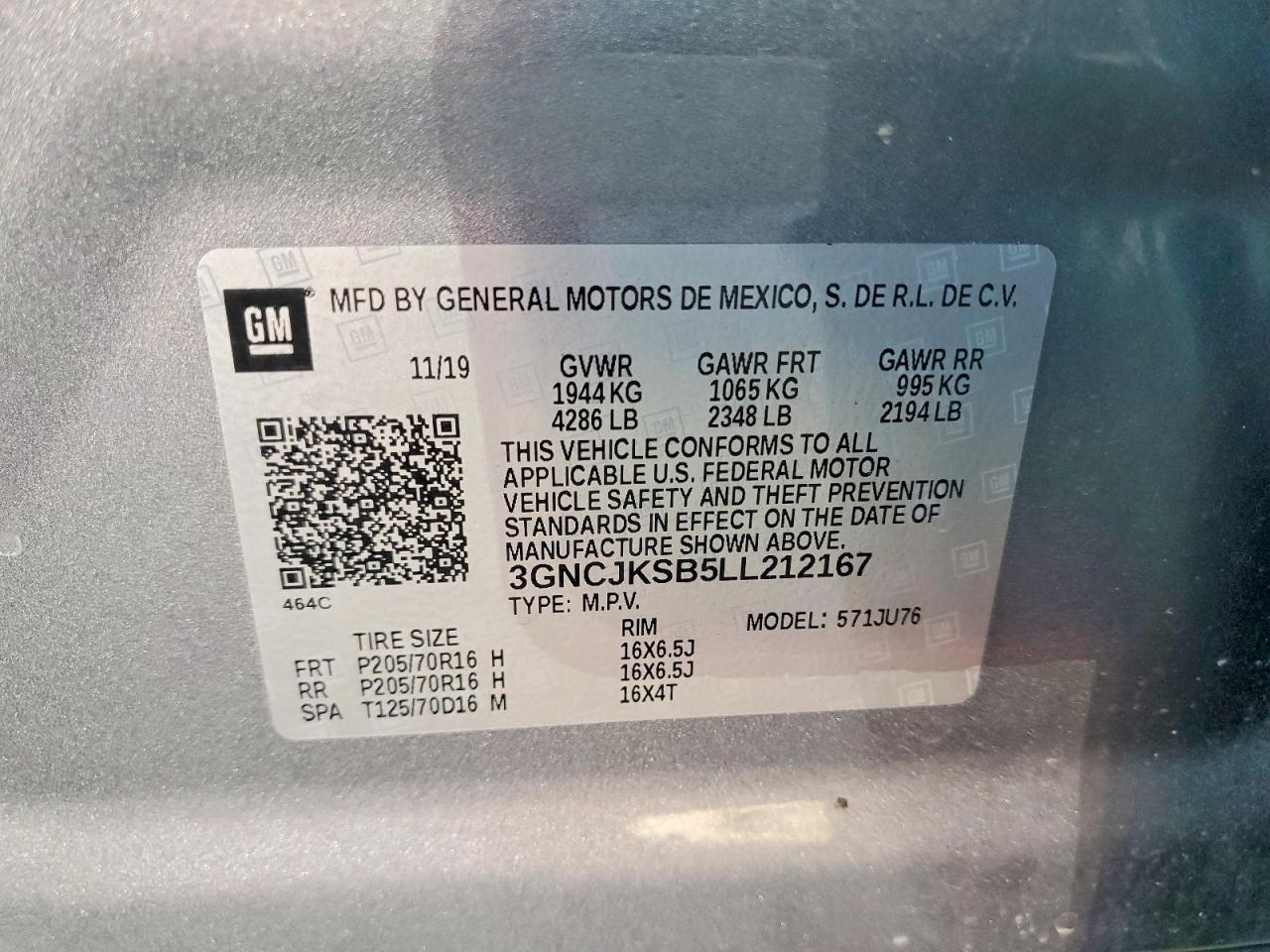 Chevrolet Trax Ls