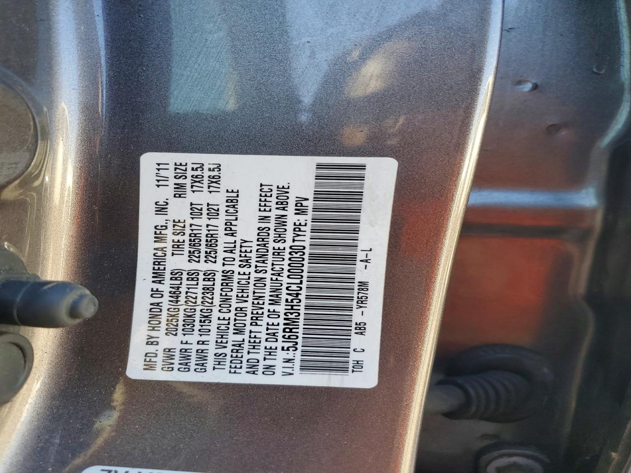 Honda Crv Ex