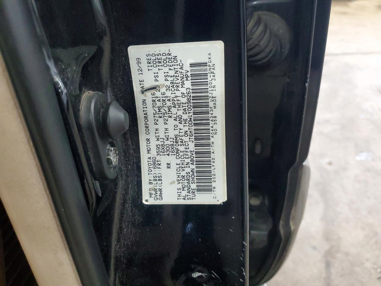 Lexus Lx470 470